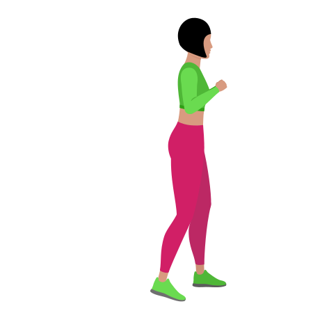 Left Leg Reverse Lunge