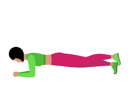 Low Plank Leg Raise
