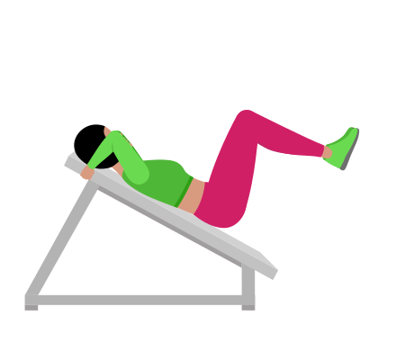 Decline Reverse Crunch