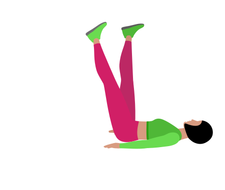 Lying Leg Raise Alternating