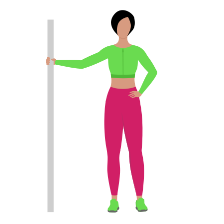 Standing Hip Abduction With Support