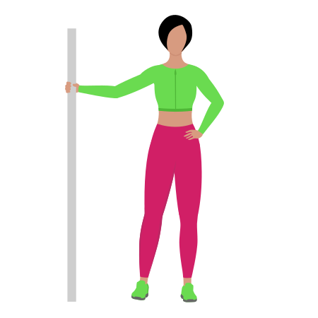 Standing Hip Adduction With Support