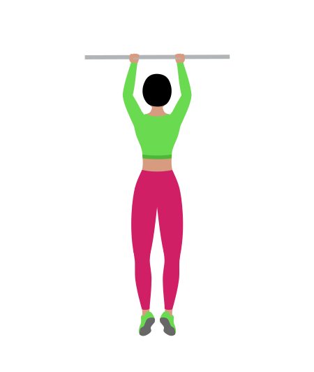 Close Reverse Grip Pull Up