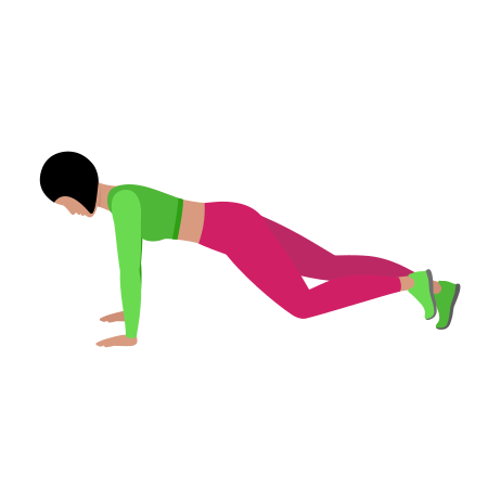 Plank Lunge