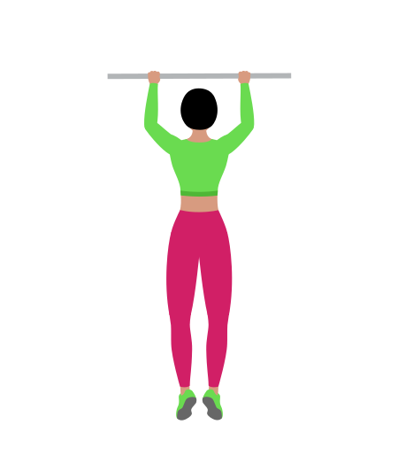 Regular Grip Pull Up