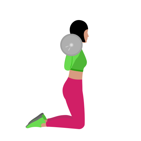 Barbell Kneeling Squat