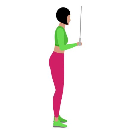 Cable One Arm Tricep Pushdown