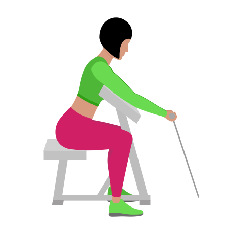 Cable Preacher Bicep Curl