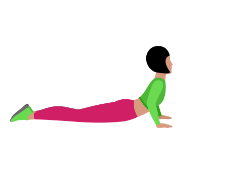 Cobra Pose Stretching