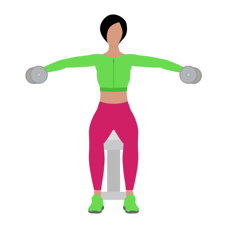 Dumbbell Seated Lateral Raise