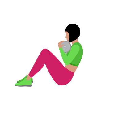 Dumbbell Weighted Sit Up