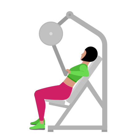 Lever Decline Chest Press