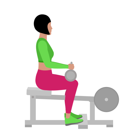 Lever Seated Calf Raise