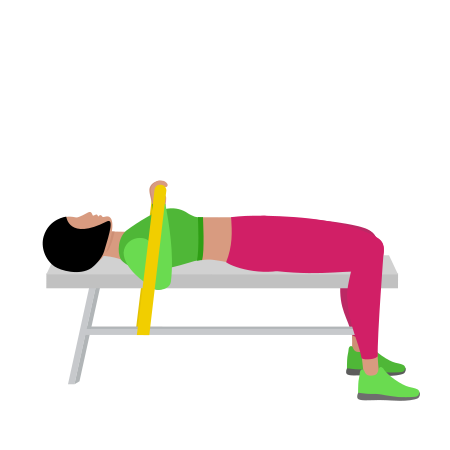 Resistance Band Bench Press