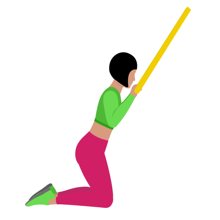 Resistance Band Pulldown Side View