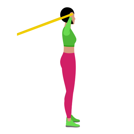 Resistance Band Shoulder 90 Degrees Internal Rotation
