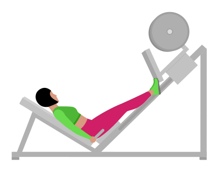 Sled Leg Press Calf Raise