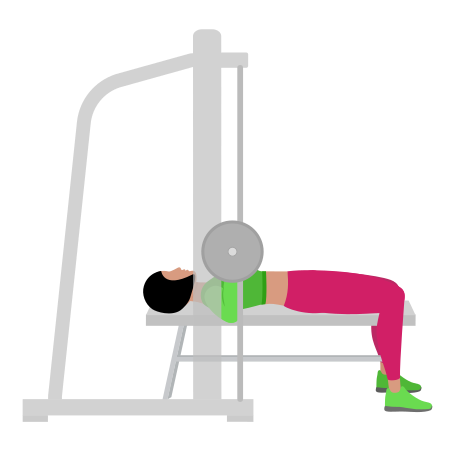Smith Bench Press