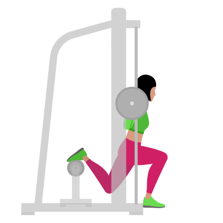 Smith Bulgarian Split Squat