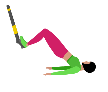 Trx Suspension Glute Bridge