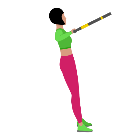 Trx Suspension Standing Wide Grip Row